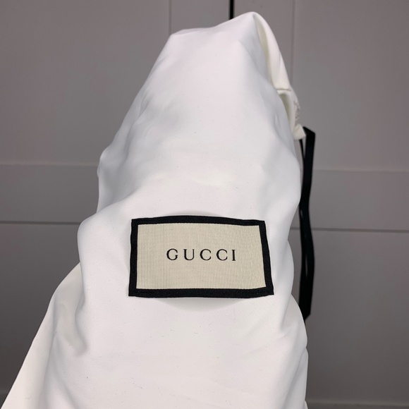 Gucci Ace Interlocking G Logo White Leather Sneakers - Picture 12 of 12